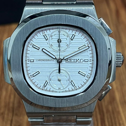 Nauteiko | White Chronograph