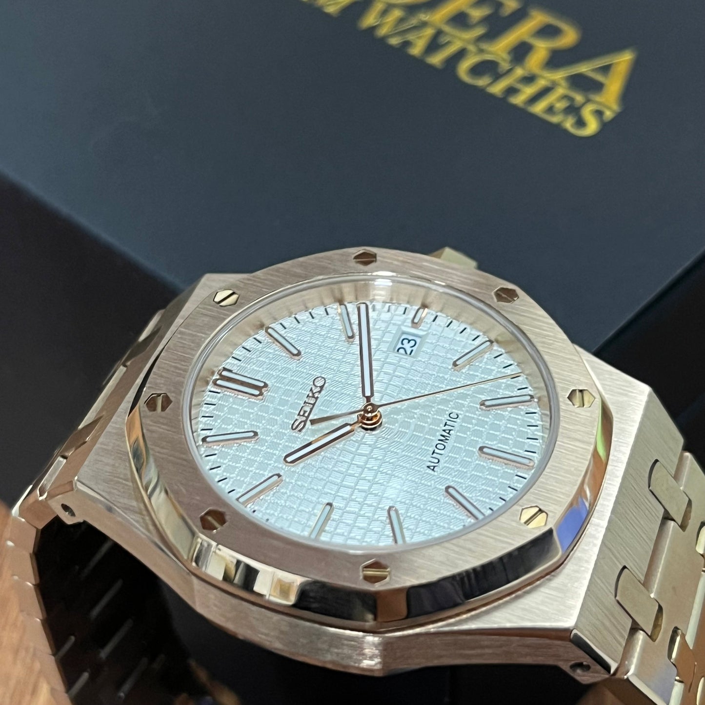 Royal Seikoak | White Rose Gold