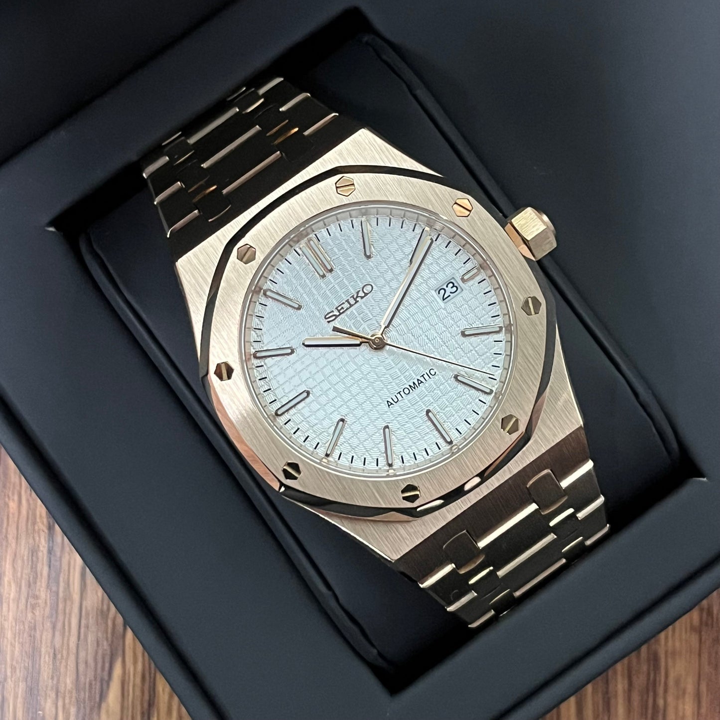 Royal Seikoak | White Rose Gold